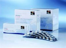 DPD NO. 4 RAPID, test piller 250 stk., måler aktiv oxygen.